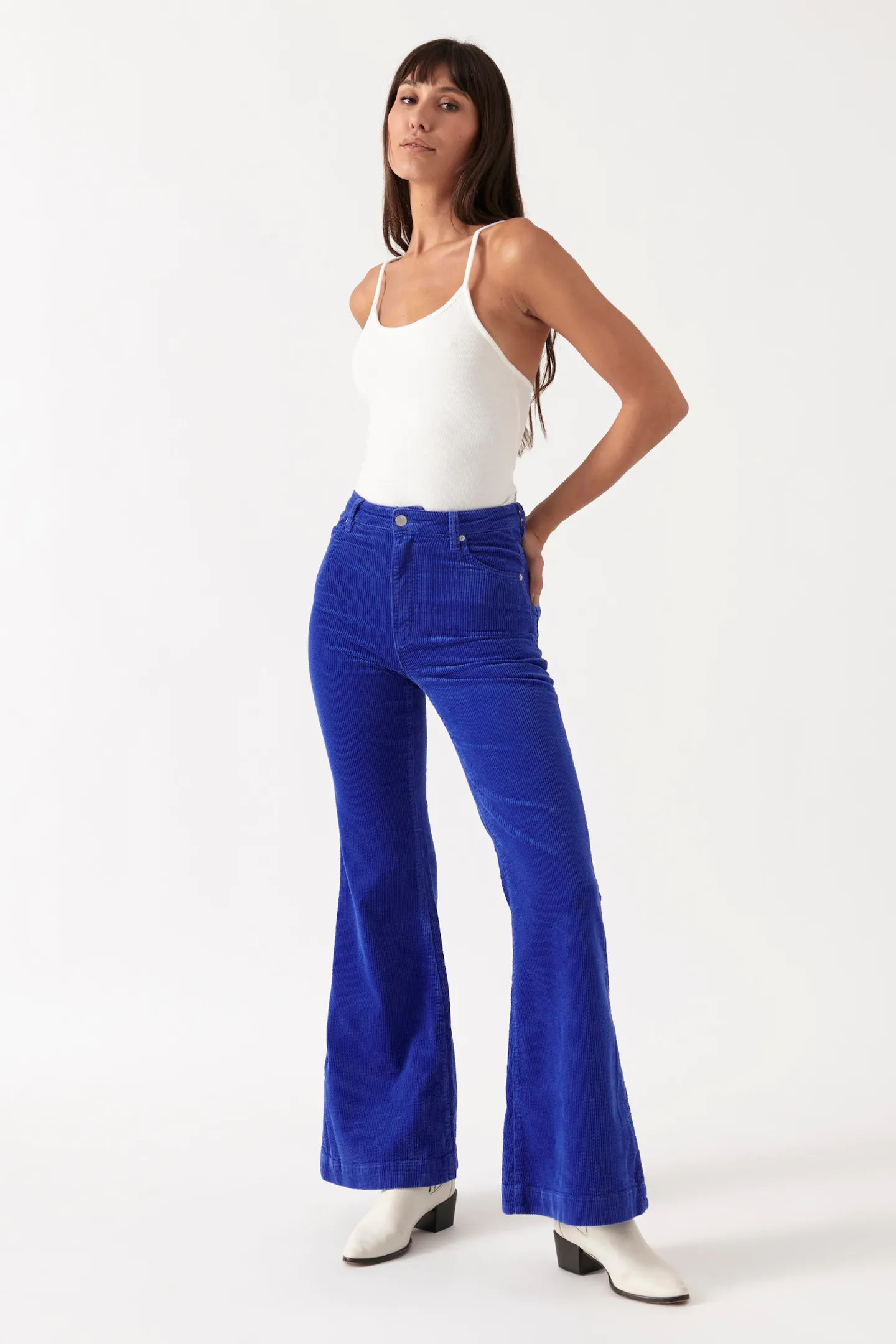 Eastcoast Flare - Electric Blue | Rolla's Jeans APAC