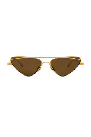 DEVON WINDSOR Nairobi Sunglasses in Brown from Revolve.com | Revolve Clothing (Global)
