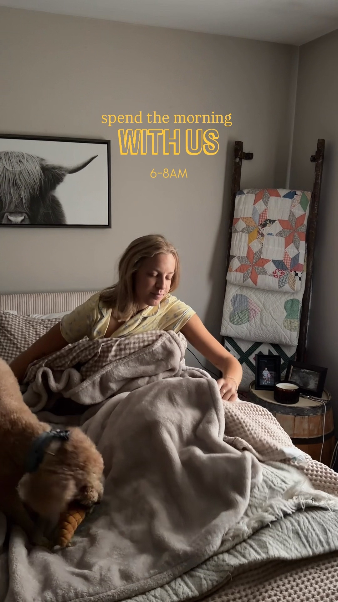 Spend the morning with us  — 05.01.26 💛💤🐶☕️✨🍯

HOW CUTE are these Walmart pajama’s.. the butter yellow with some light blue flowers OMG 😍🩵💛🧈😴

ONLY $16.98!!!! 🤑
size medium

size medium in striped Amazon set
size small in blue rain coat from Walmart
size 4L in black Athleta joggers
8 in blue rain boots from Amazon

*linking up all of my morning fae products and Frankie’s essentials too :)

Amazon finds, Amazon fashion, Amazon sets, two piece sets, Amazon home, Amazon bedding, spend the morning with us, morning vlog, trending finds, walmart finds, Walmart fashion, Walmart trends, Walmart deals, Walmart look for less, Walmart pajamas, Walmart sets, pajama shorts, trending at Walmart, hot deals, pajamas under $20, comfy pajama sets, butter yellow pajamas

#LTKmorningroutine #LTKgrwm #LTKdayinmylife