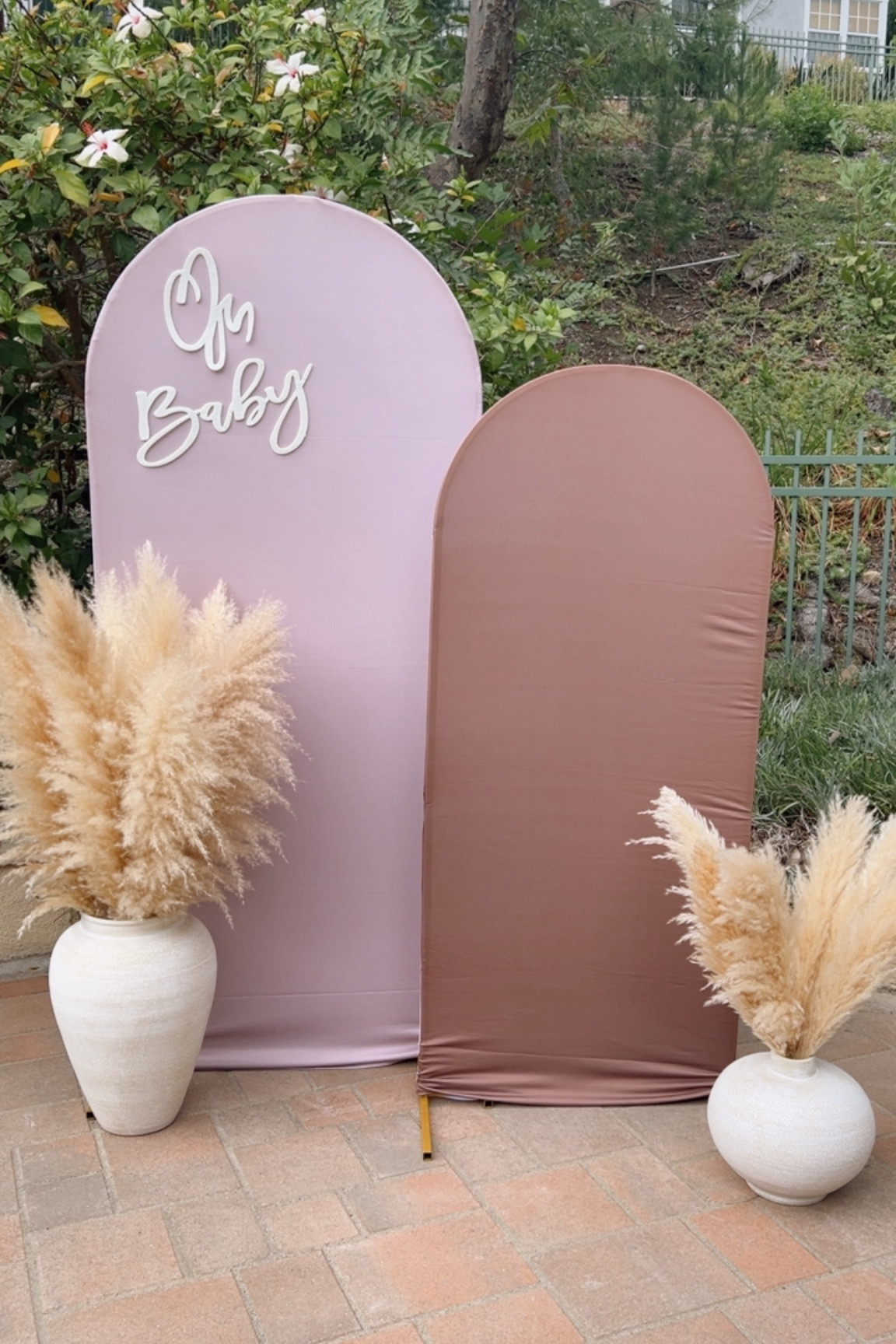 Baby shower boho backdrop 💗

#LTKParties #LTKBump #LTKBaby