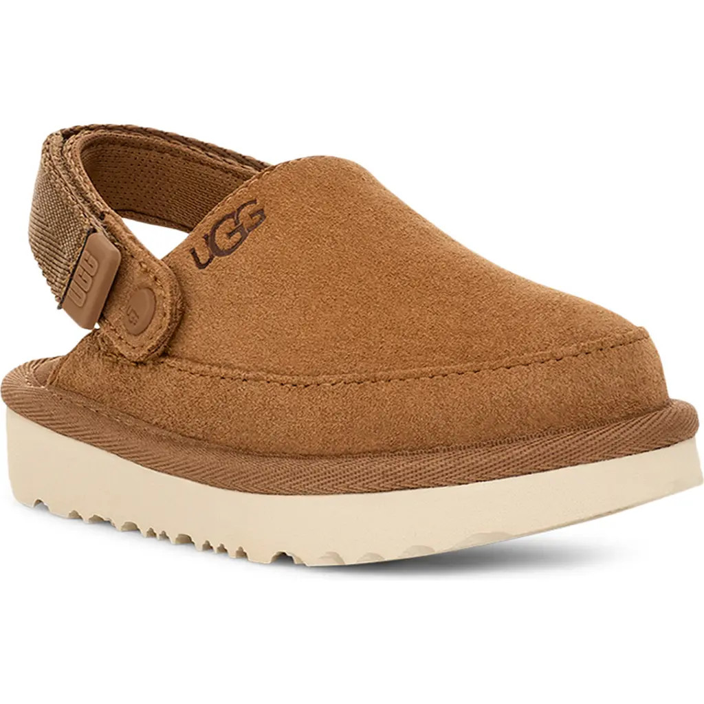 UGG(r) Kids' Goldenstar Clog in Chestnut at Nordstrom, Size 12 | Nordstrom