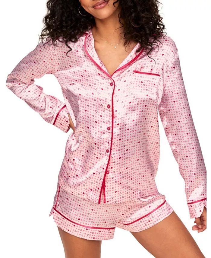 Sam Women's  Pajama Top & Short Pajama Set | Macy's