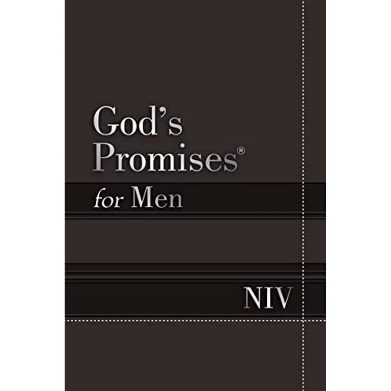 Pre-Owned God's Promises for Men NIV: New International Version (Hardcover) 1400323096 9781400323... | Walmart (US)