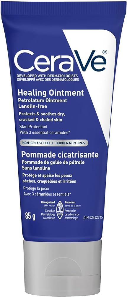 CeraVe Healing Ointment | Moisturizing Petrolatum Skin Protectant for Dry Skin with Hyaluronic Ac... | Amazon (CA)