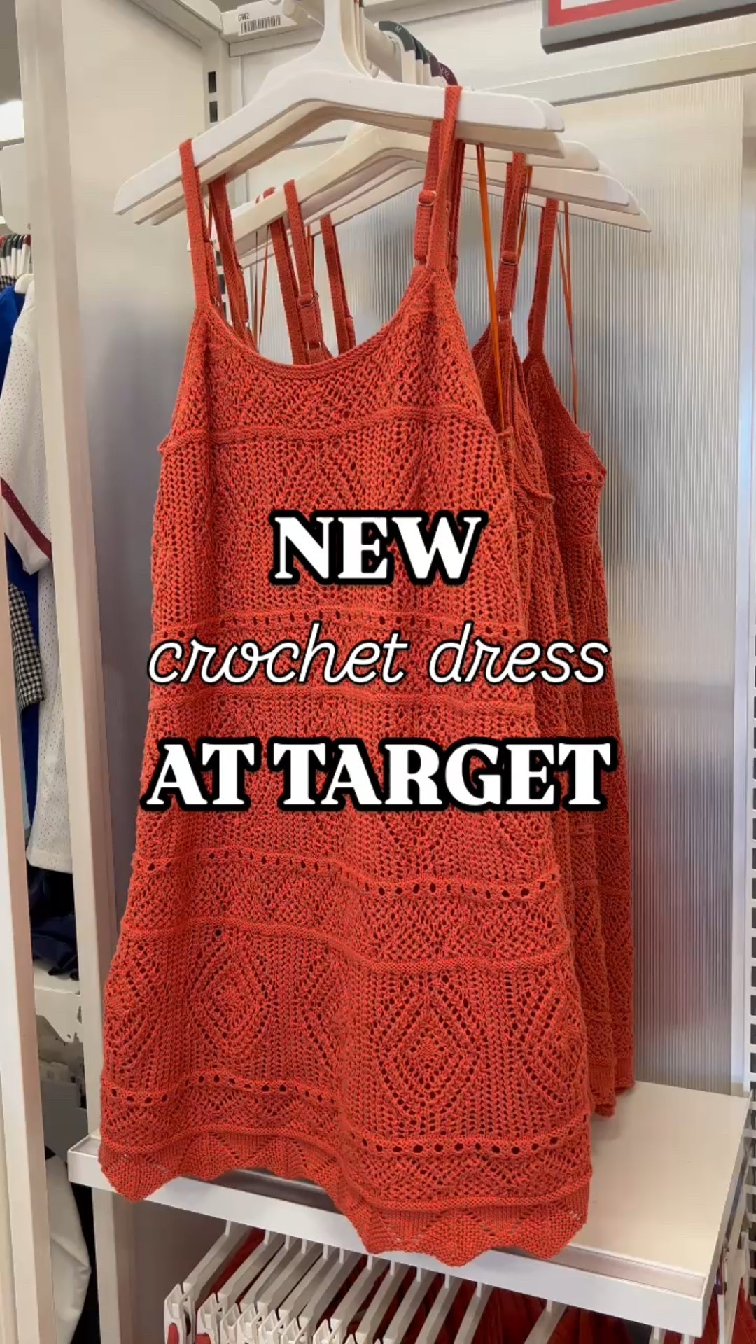 New crochet dress at Target 🎯

40% off through 5/10 and only $18!

#LTKFindsUnder50 #LTKStyleTip #LTKSaleAlert