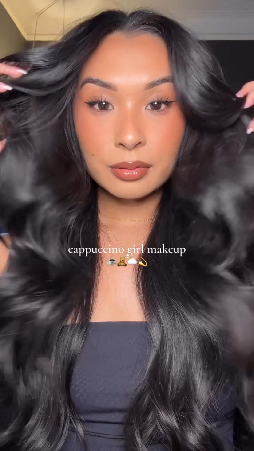 aka my go-to fall makeup 🤭

@hauslabs triclone foundation & concealer
@hudabeauty color corrector in peach, peach powder, brown kohl liner
@rarebeauty blushes in chamoy & bliss, lip gloss in spark
@personacosmetics cream bronzer in sahara
@kosas cloud set spray
@morphebrushes contour stick & cheek thrills blush in after party
@armanibeauty luminous silk bronzer
@diorbeauty original highlight quad
@onesize liquid liner
@lancomeofficial cils booster primer
@saiebeauty lip liner in tease

#LTKFallSale #LTKBeauty #LTKSeasonal