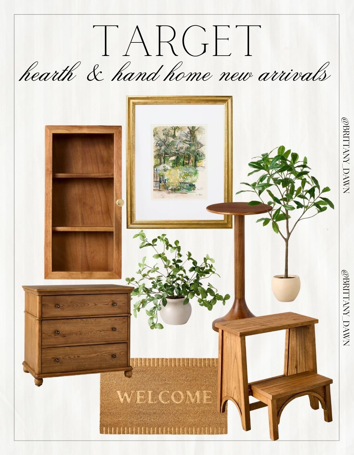 I am in love with these new Hearth & Hand arrivals at Target for a refreshed home aesthetic! The warm wood tones and gold accents create such a cozy yet sophisticated atmosphere. 🏡✨

From functional storage pieces to beautiful faux greenery, these finds are perfect for adding a touch of classic charm. I love how easily these items elevate any room with a timeless feel! 🪵🏺

#HearthAndHand #TargetHome #HomeDecor #InteriorStyling #TargetFinds #CozyHome #HomeInspo #ModernFarmhouse

#LTKHome
