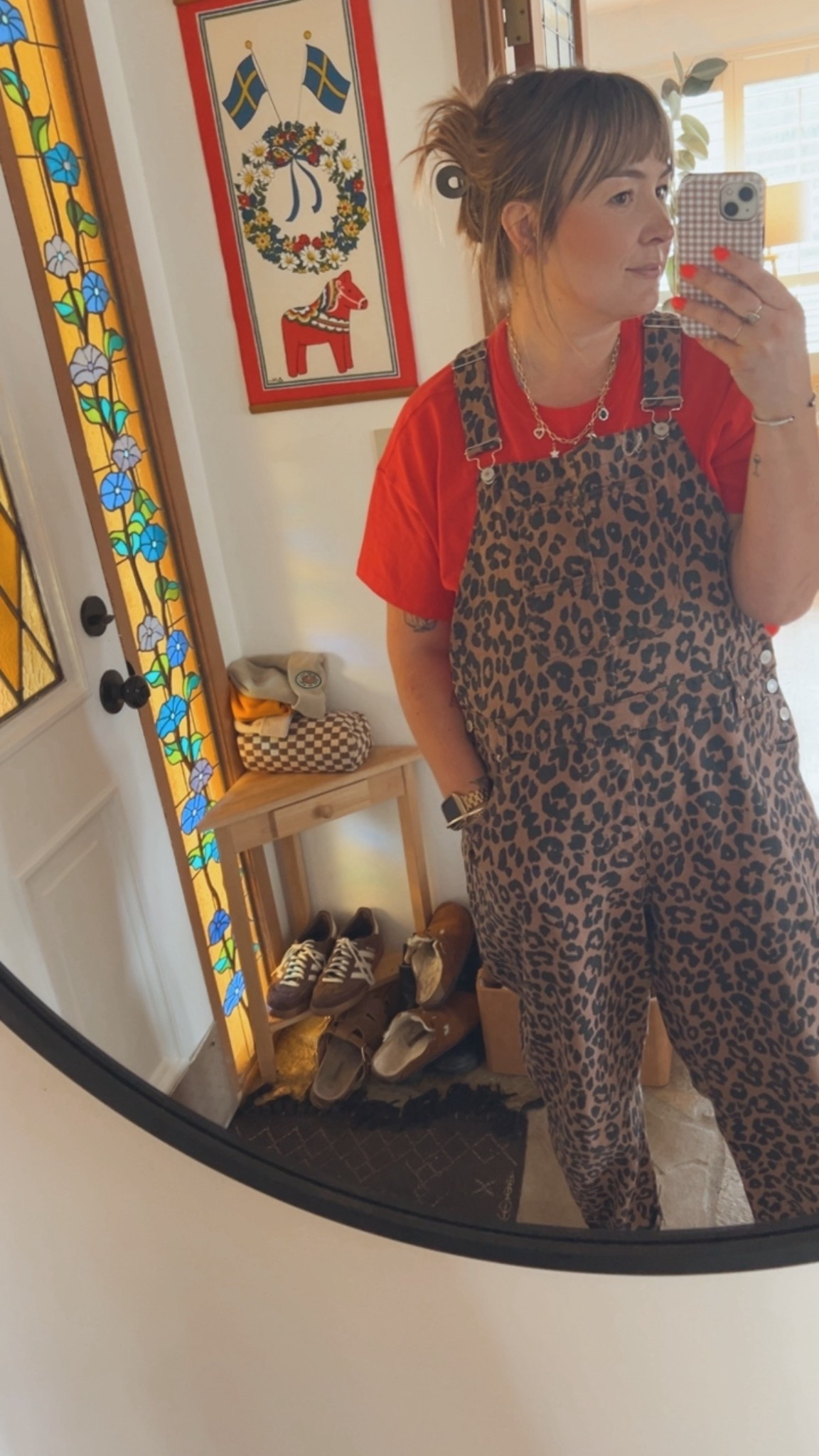 The three year old insisted I wear red so we went extra bold and comfy for the zoo today 

#LTKmomlife #LTKootd #LTKMidsize