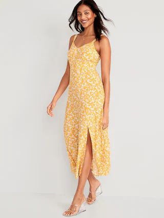 Floral Maxi Slip Dress for Women | Old Navy (US)