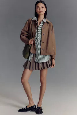 Pilcro Cape Trench Coat | Anthropologie (US)