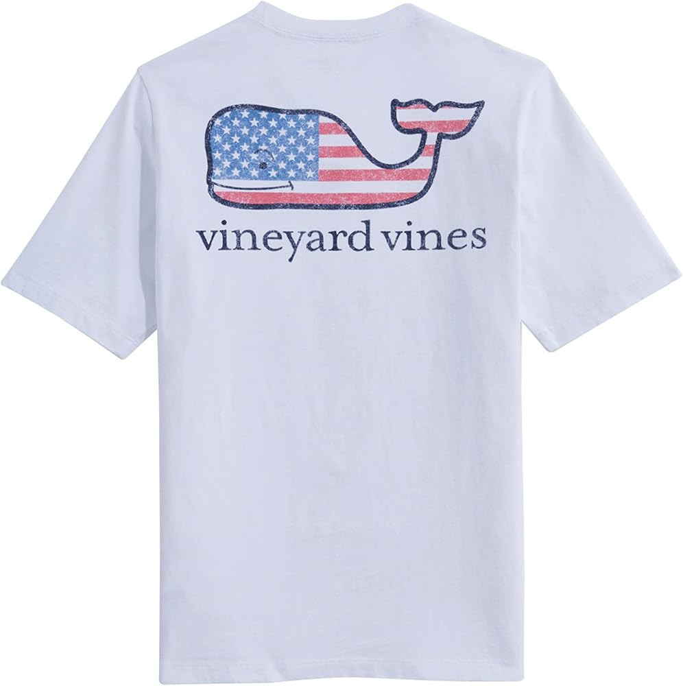 Vineyard Vines Kids Flag Whale Short Sleeve Tee (Toddler/Little Kids/Big Kids) | Amazon (US)