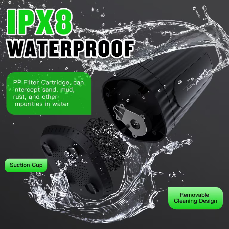 Spopal Portable Camping Shower with 20L Foldable Bucket, 5-Speed 10000mAh Rechargeable Camp Showe... | Walmart (US)