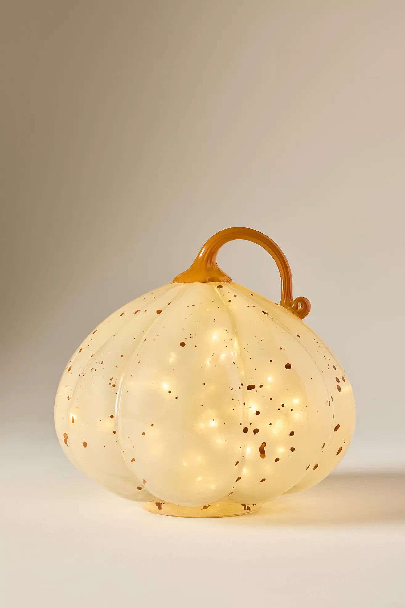 Splatter Glass Pumpkin | Anthropologie (US)