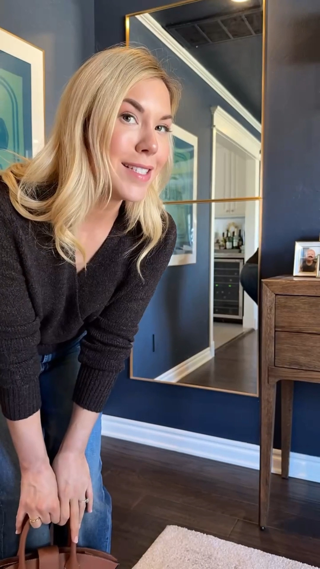 These are a cross between a barrel and wide leg jeans - as far as length I am 5’4 with long legs.

Mother jeans 
Wrap sweater 
Sweater
#ltkshoecrush
#ltkitbag

#LTKStyleTip 

#LTKFindsUnder100 #LTKSeasonal