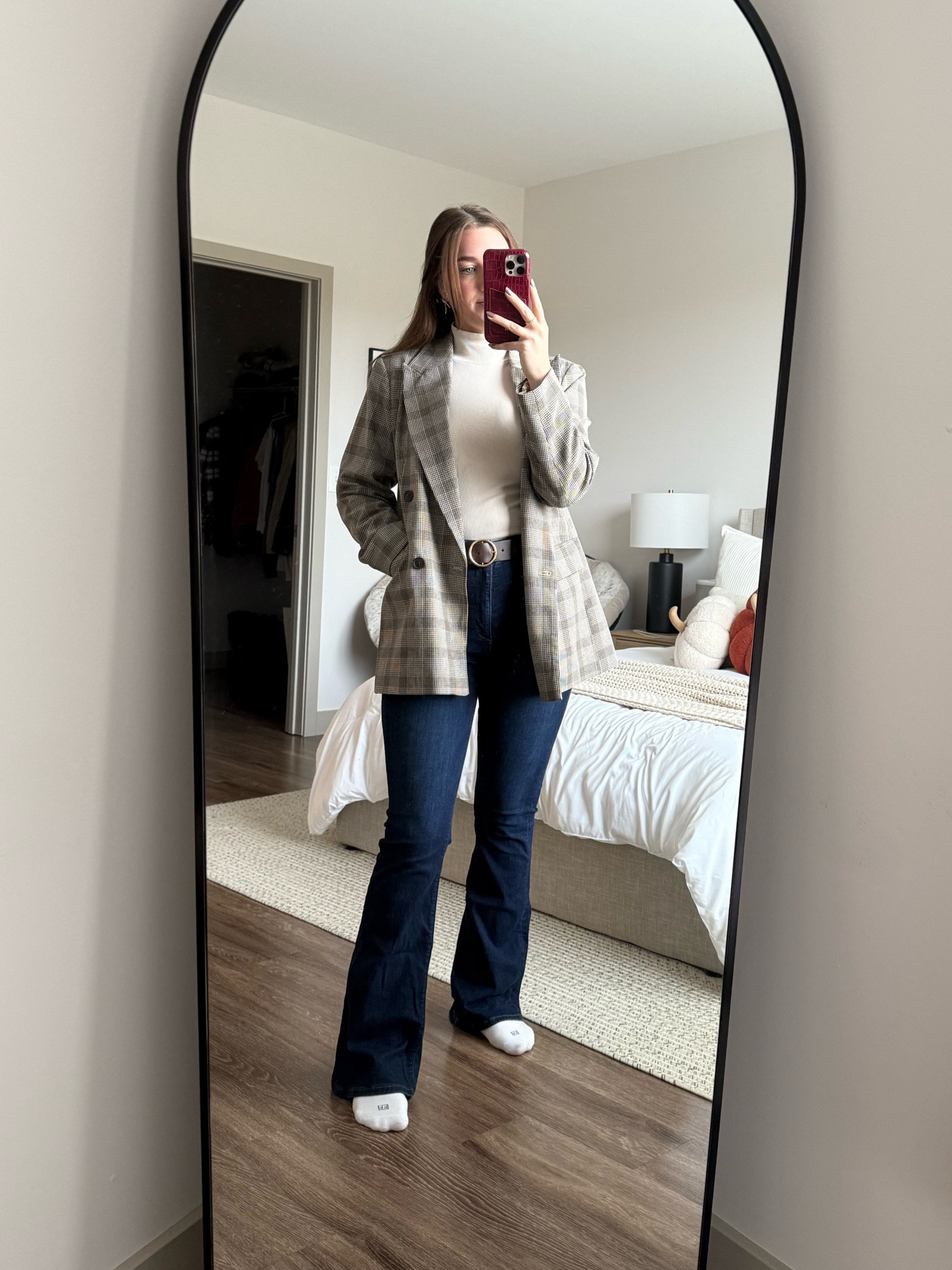 The perfect oversized plaid blazer 🤎

#LTKFindsUnder50 #LTKWorkwear #LTKSeasonal