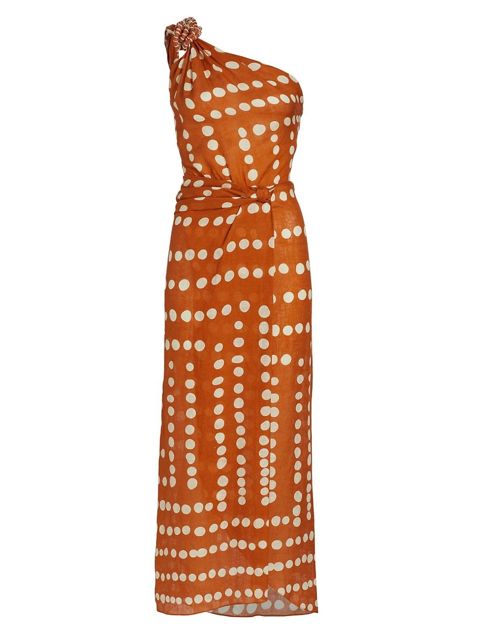 Johanna Ortiz Resort 23 Swim Veraniego Printed Linen Maxi Dress | Saks Fifth Avenue