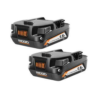 18V 1.5 Ah Lithium-Ion Battery (2-Pack) | The Home Depot