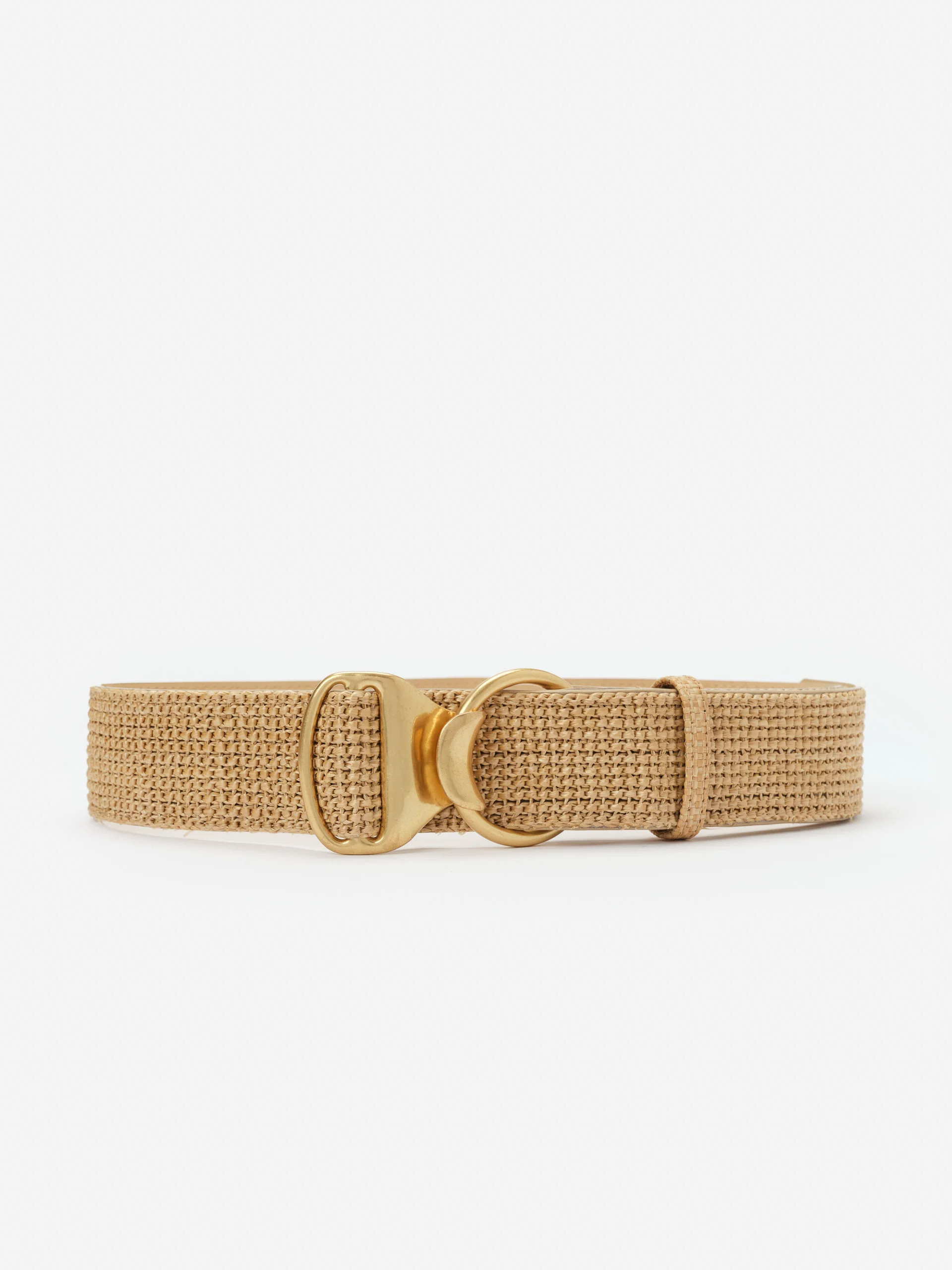 J.McLaughlin Women's Isobel Belt Natural, Size Medium/Large | Raffia | J.McLaughlin