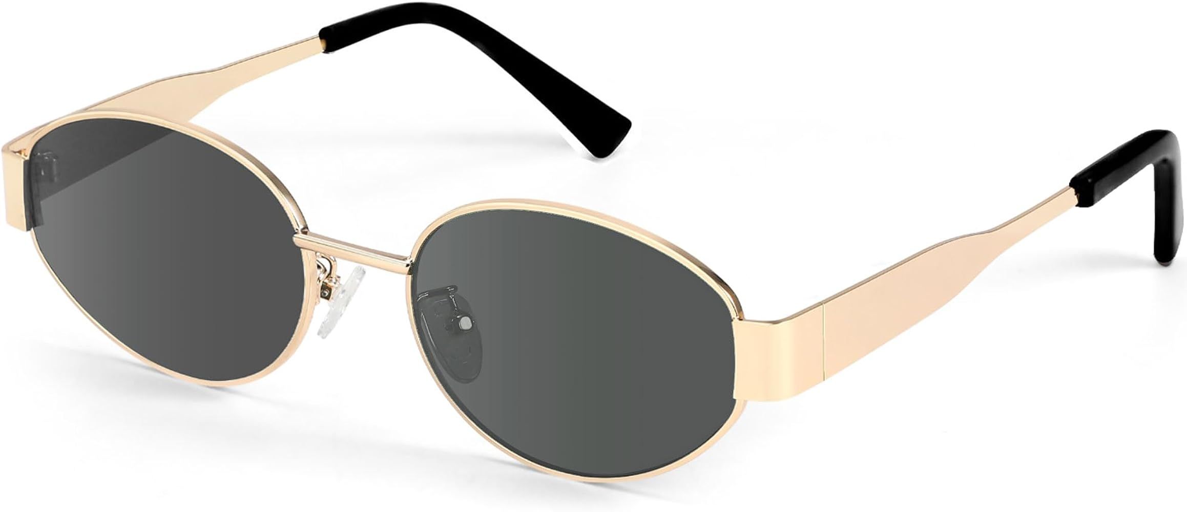 Retro Oval Sunglasses for Women's Men 2024 Trending Sun Glasses,Classic Retro Designer Style Sung... | Amazon (CA)