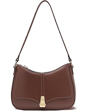 Prettyzys Crescent Shoulder Bag for Women, Vintage Retro Vegan Leather Clutch Tote Handbags Cross... | Amazon (US)