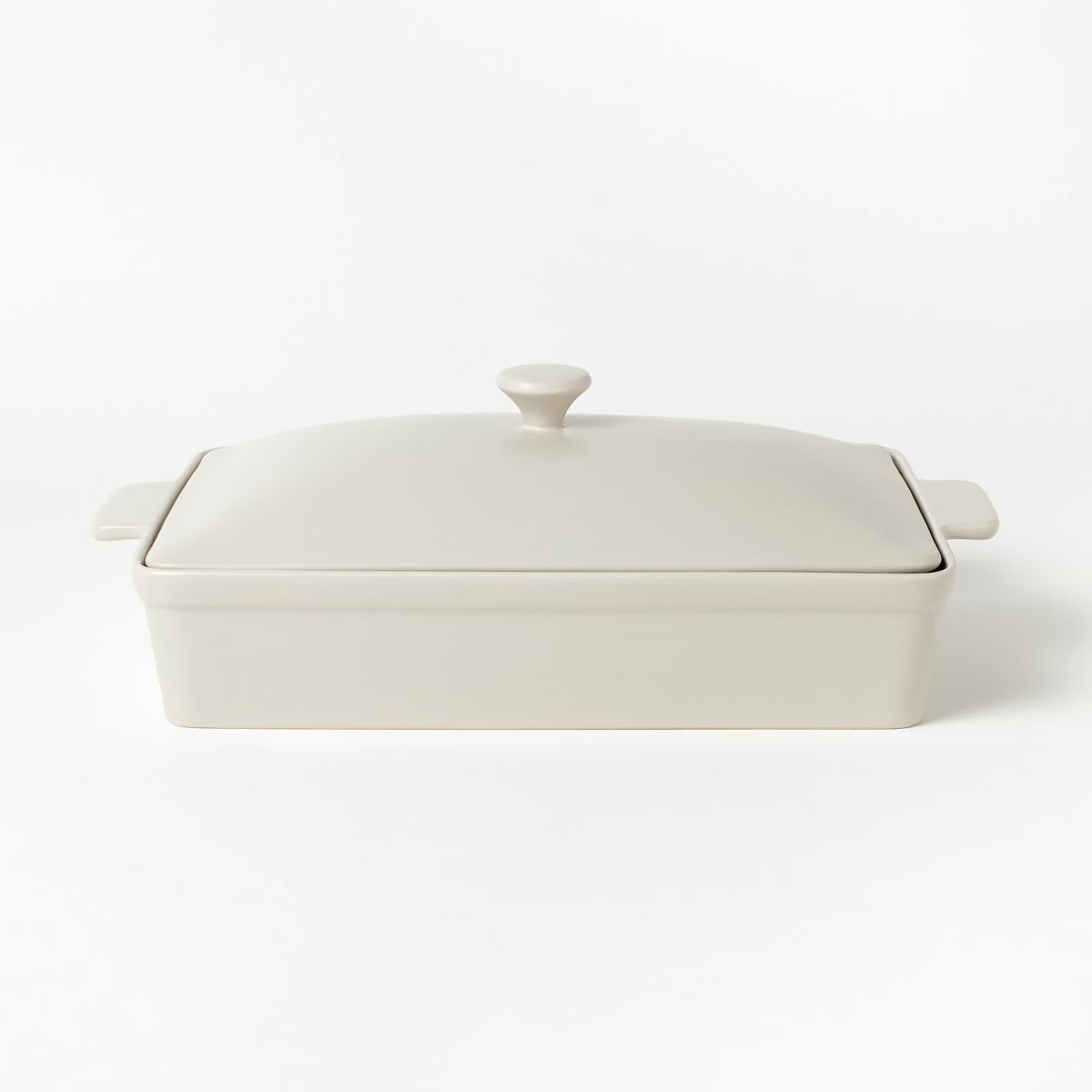 4qt Stoneware Rectangle Baking Dish with Lid - Figmint™ | Target