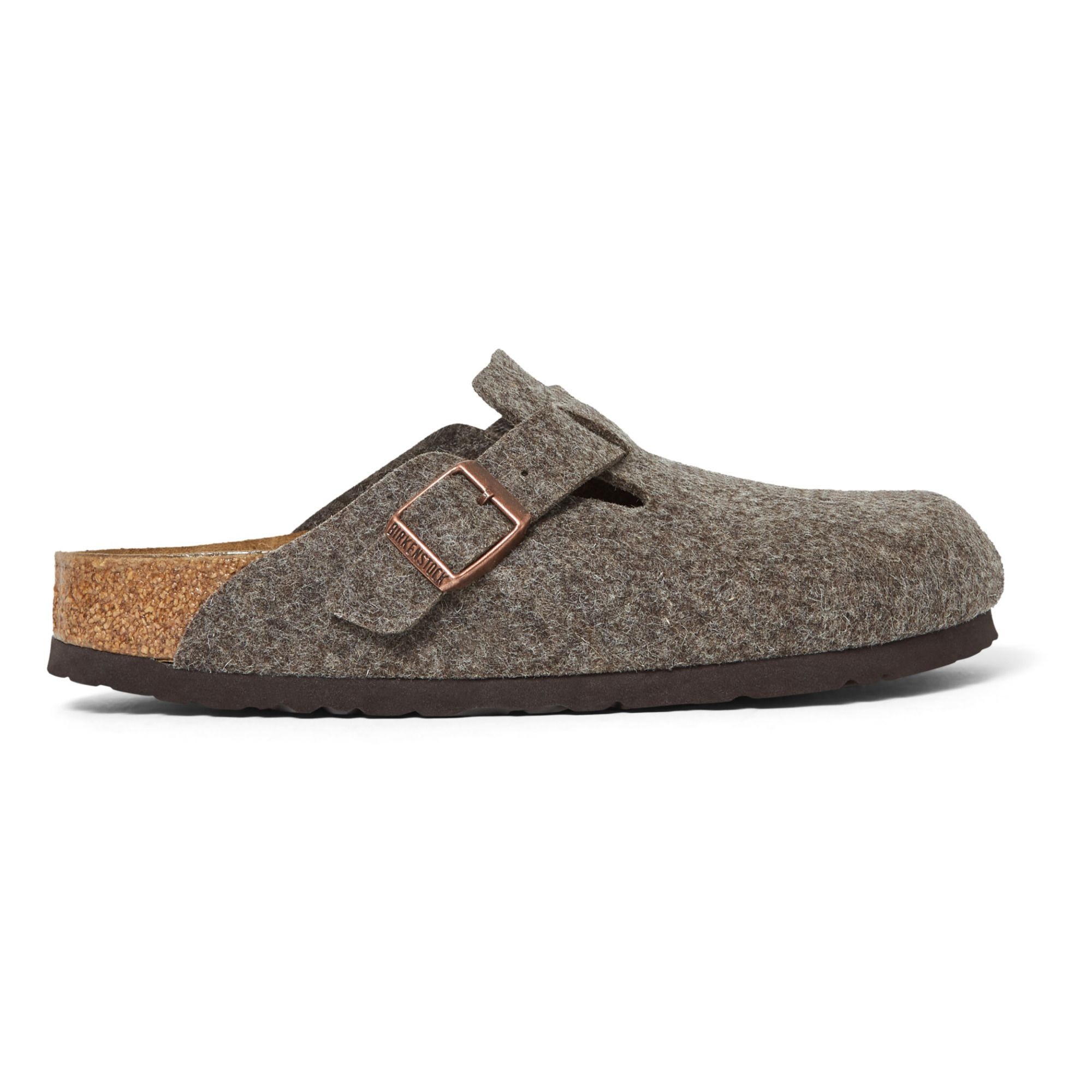 Boston Wool Sandals - Adult Collection - Chocolate Birkenstock Shoes Adult | Smallable DE