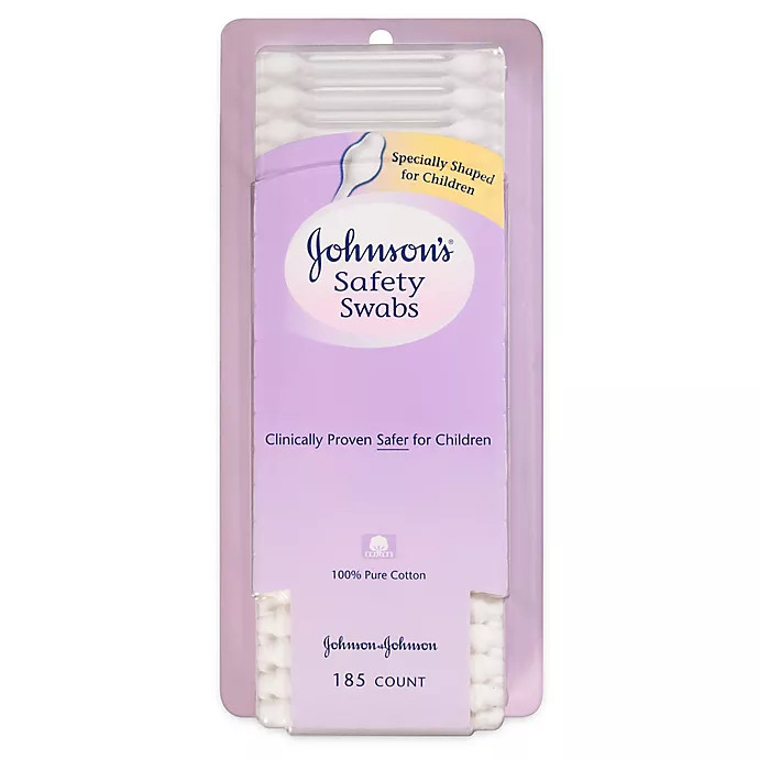 Johnson & Johnson® 185-Count Cotton Swabs | buybuy BABY