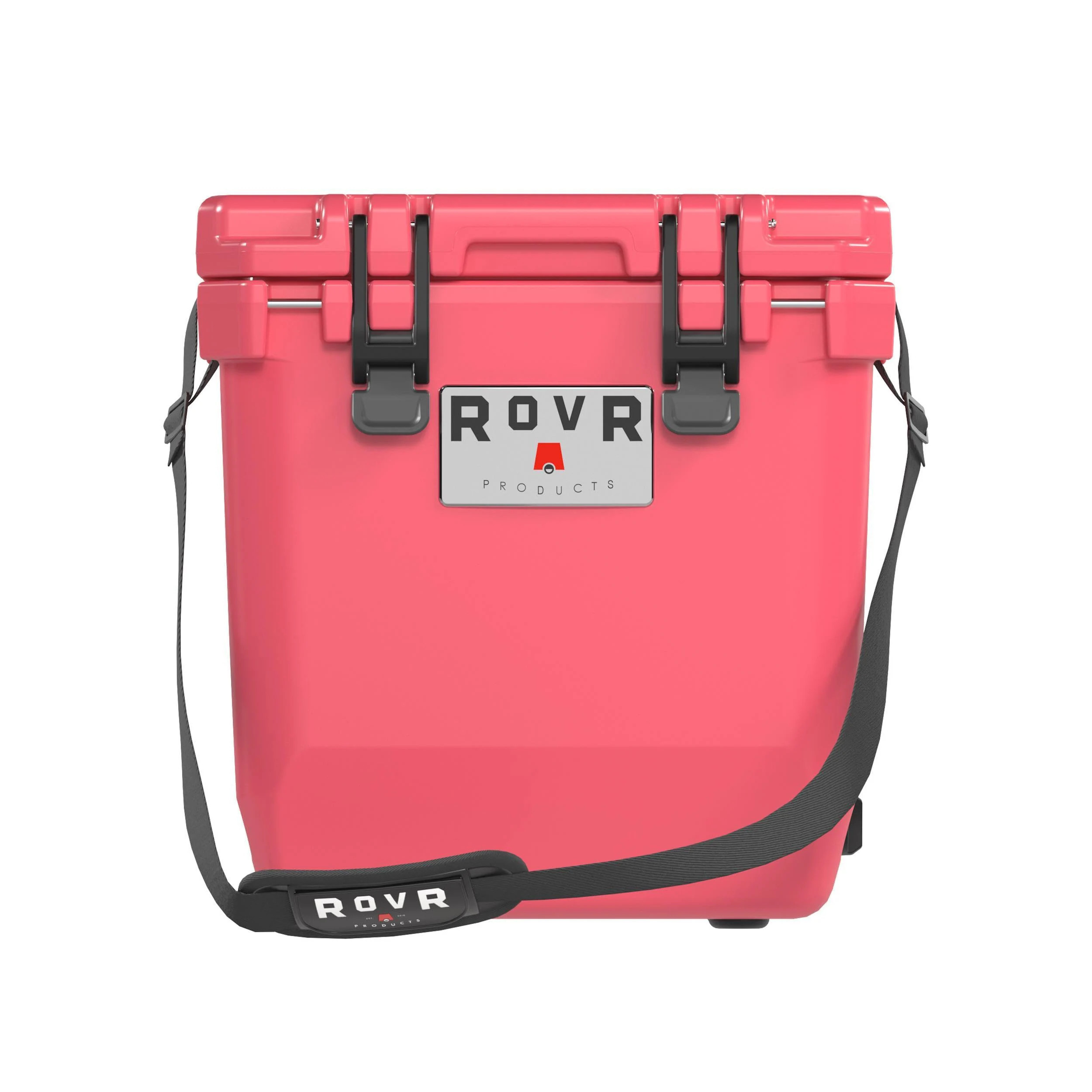RovR CoolR 25 Qt Coral Hard Cooler with Shoulder Strap one_size in Red | R-C25-COR | Lowe's