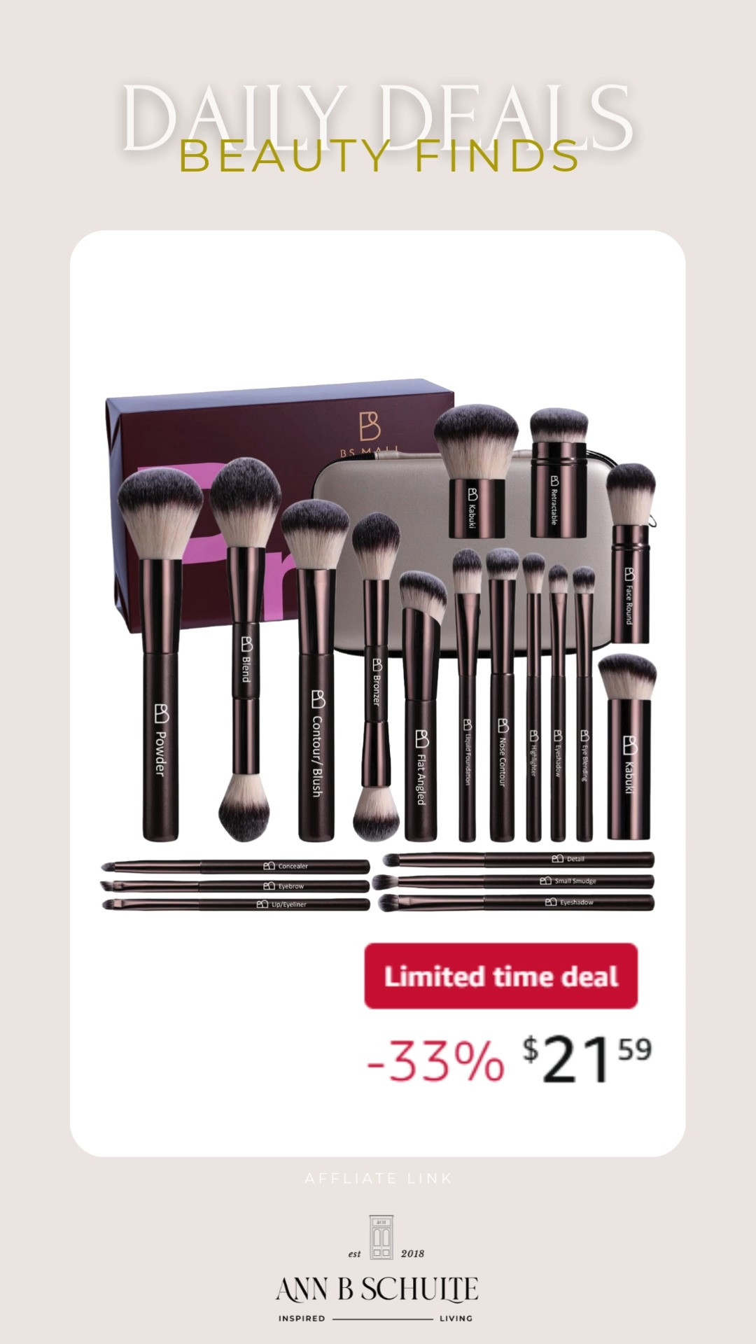 Got these makeup brushes and honestly, blending feels like therapy now soft, smooth, and totally vibe-setting 💄✨💕
#MakeupBrushes #BeautyTools #AmazonFinds #MakeupAddict #BeautyEssentials #BlendItUp #MakeupRoutine #FlawlessFinish #SelfCareVibes #BeautyLove 

 #LTKBeauty