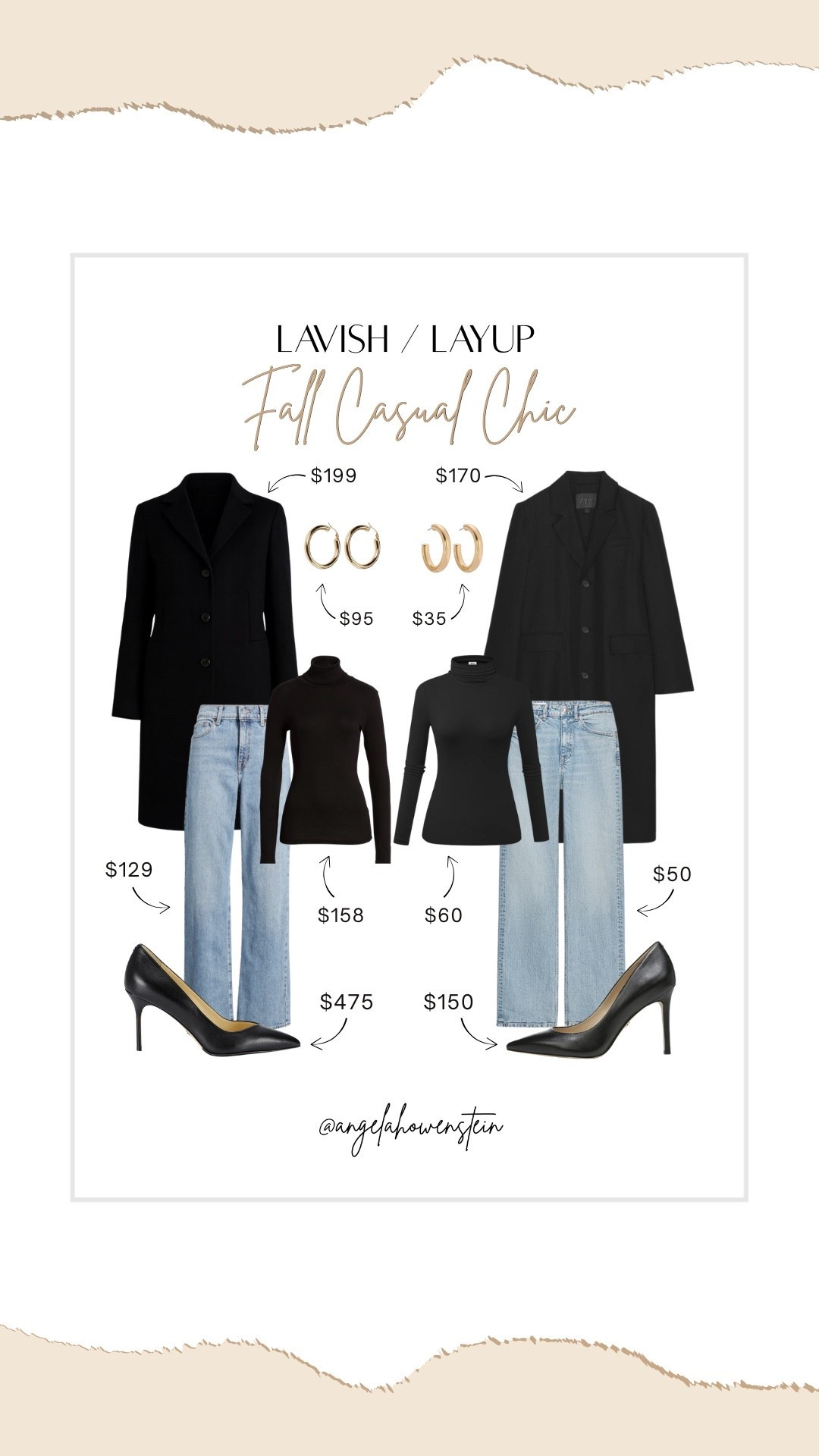 These pieces mix + match with everything in your closet—swap in sneakers for casual days or heels for an instant night-out look. And you can grab it Lavish or Layup because both give the same chic vibe.

#LTKFinds #ltkfashion #fallstyle #capsulewardrobe #over40style #mixandmatch #falloutfit #save #splurge



#LTKOver40 #LTKShoeCrush #LTKStyleTip