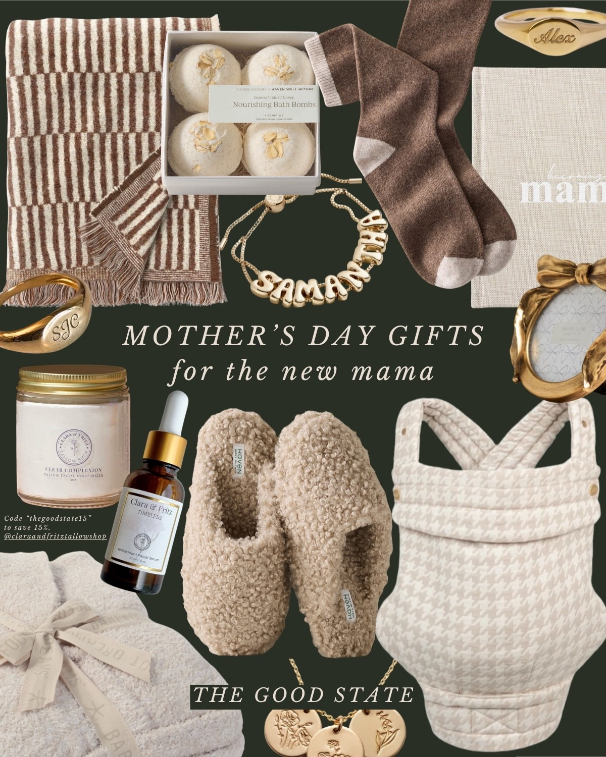 These gifts are for those who make life fuller and sweeter. The moms and mother-in-laws. The teachers and gardeners. The ones who love gathering everyone for a good ole fashion dinner around the table. The hosts and game night referees. The bakers and homemakers. This is for those who add color and joy to our lives. The ones who have stood beside us and loved us through life’s hardest seasons and have celebrated all the milestones and victories with us. These gifts are for our biggest cheerleaders and the ones who are on speed dial. For the design enthusiasts and the ones we go to for fashion advice. This is collection is for all the moms and mother figures out there🫶🏼

#LTKSaleAlert #LTKootd #LTKActive