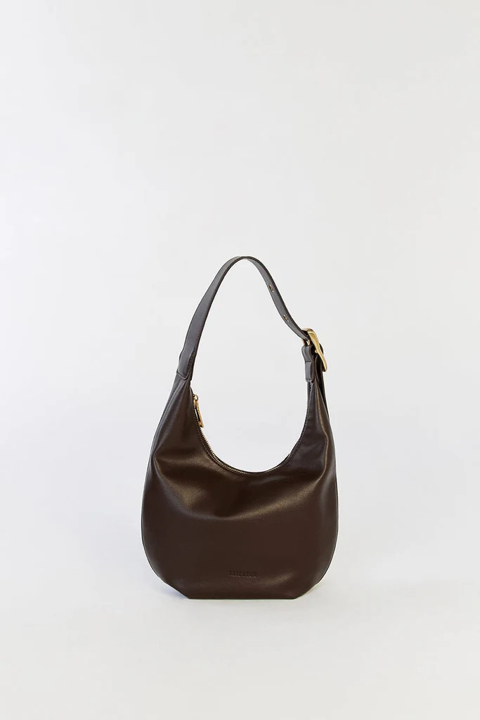 BRIE LEON CRIOSSANT BAG CHOCOLATE | DISSH
