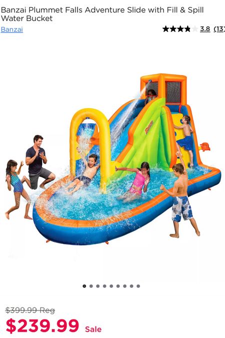 Umm stop! 🌞 Do I need this? I’ve been looking for ways to entertain the kids this summer while I’m home with them part time. On sale for $239 this week 🫢

#LTKKids #LTKHome #LTKSwim