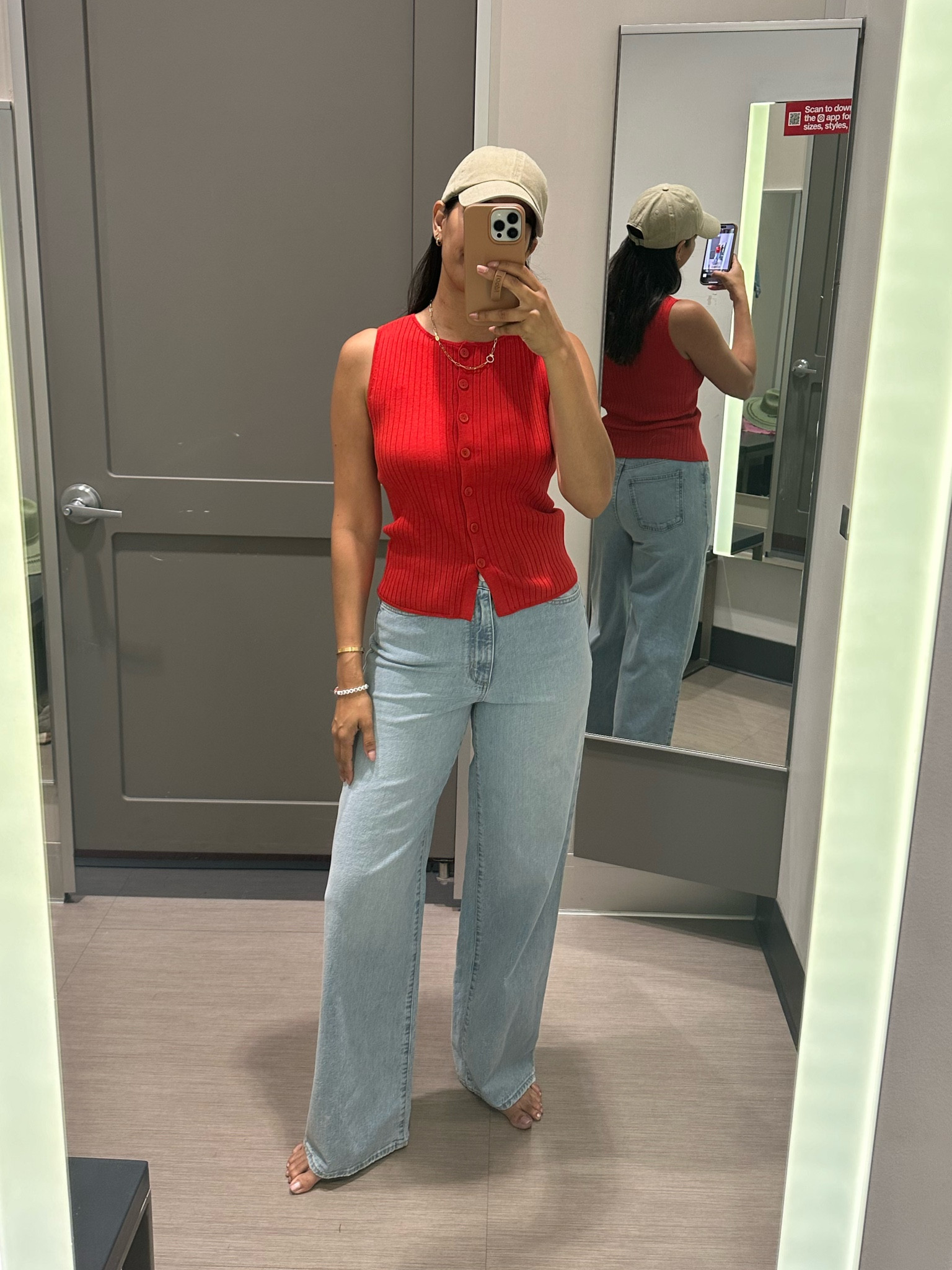 The cutest and softest wide leg jeans for $36 - run TTS (I’m in a 4)

#LTKFindsUnder50 #LTKOver40 #LTKStyleTip