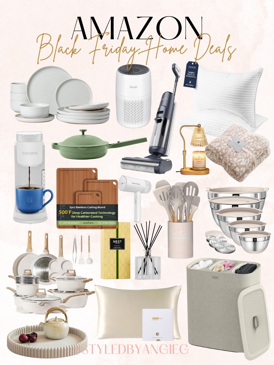 Amazon Black Friday Home Deals! So many really good finds that would be perfect gifts! 
#founditonamazon #ad #winterfavorites2025 @amazon


Amazon finds, Amazon Black Friday deals, Amazon home, gifts for her, gifts for her under $100, gifts for mom, gifts for parents, gifts for in-laws, tineco, keurig, pot and pan set, Amazon hotel pillows

#LTKFindsUnder100 #LTKGiftGuide #LTKCyberWeek