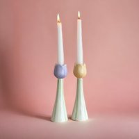 Tulip Shaped Candle Holder | Etsy (UK)