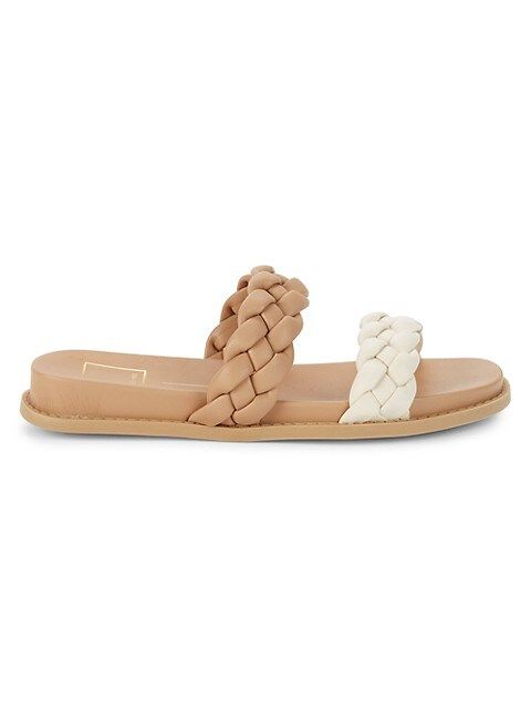 Gabbie Braided Double Strap Sandals | Saks Fifth Avenue OFF 5TH