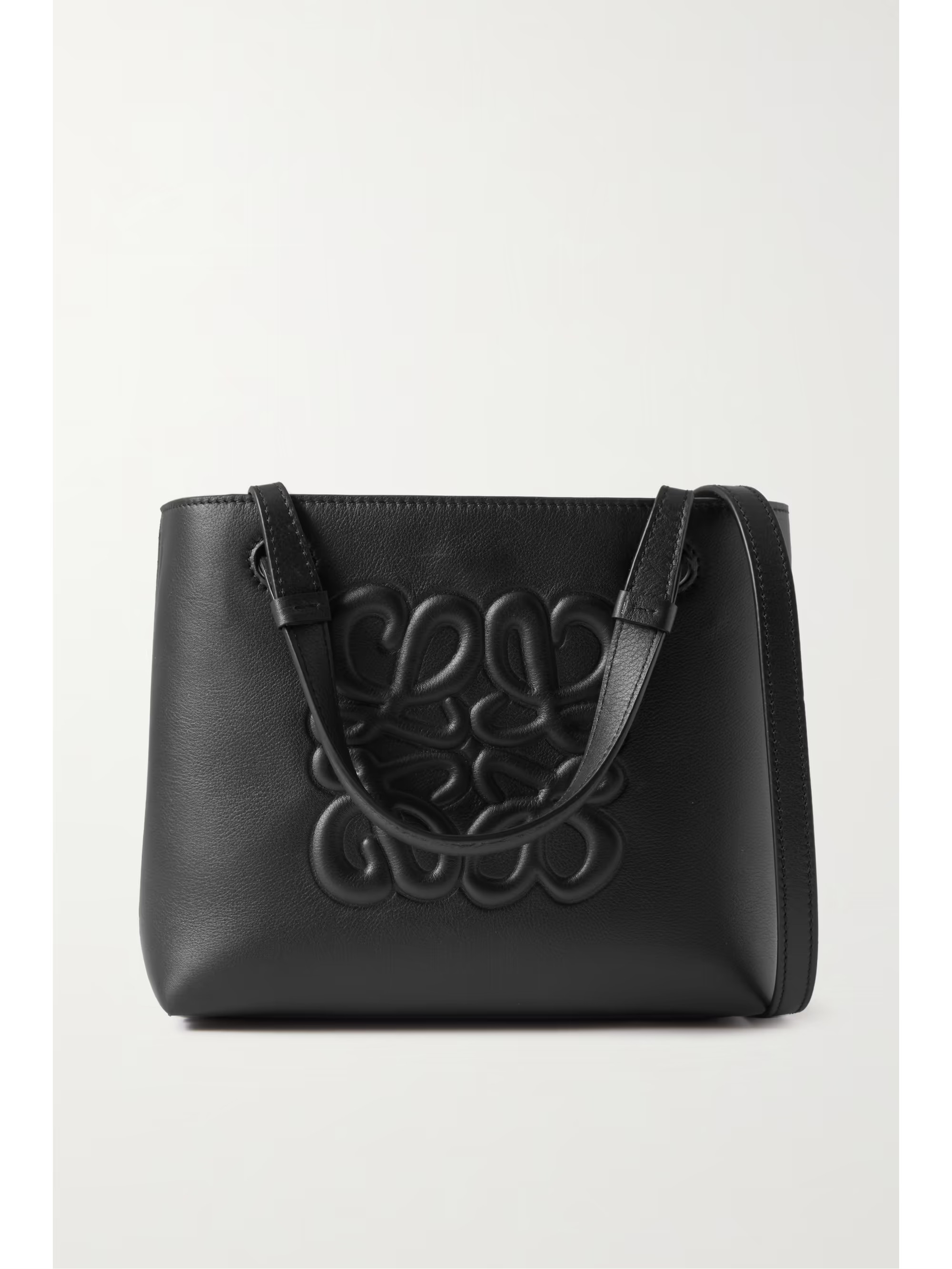Inflated Anagram mini leather tote | NET-A-PORTER (UK & EU)