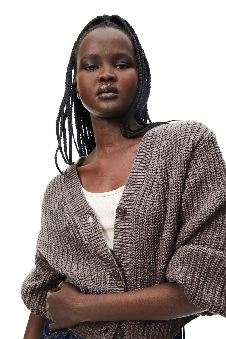 Balloon-sleeved Cardigan | H&M (US + CA)