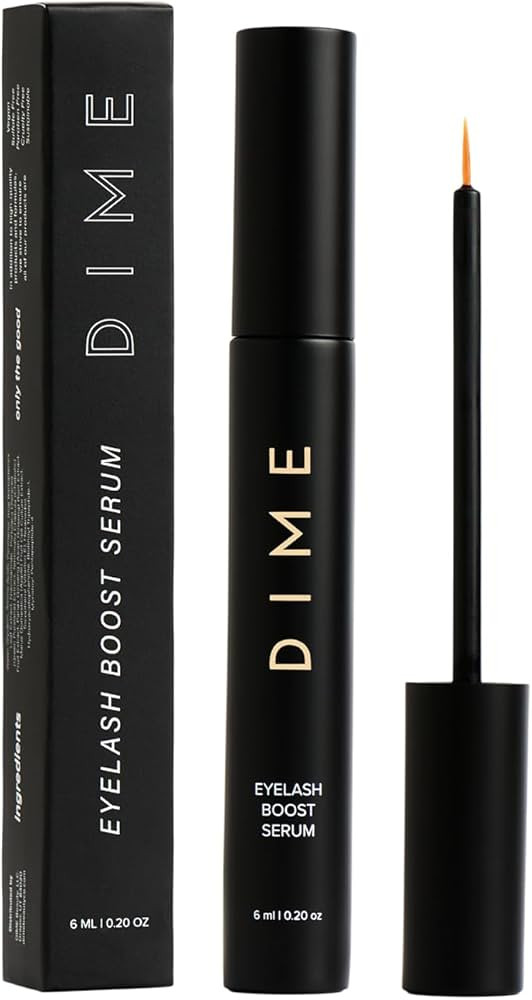 DIME Beauty Eyelash Boost Serum, Eyelash Growth Serum for Healthier, Longer, Thicker Eyelashes, 0... | Amazon (US)