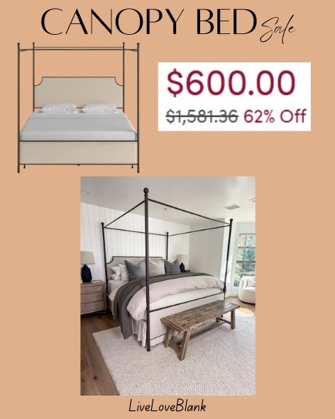 Our flagstaff bed is on sale 🙌🏻
Bedroom refresh
Canopy bed 

#LTKmomlife #LTKSaleAlert #LTKHome