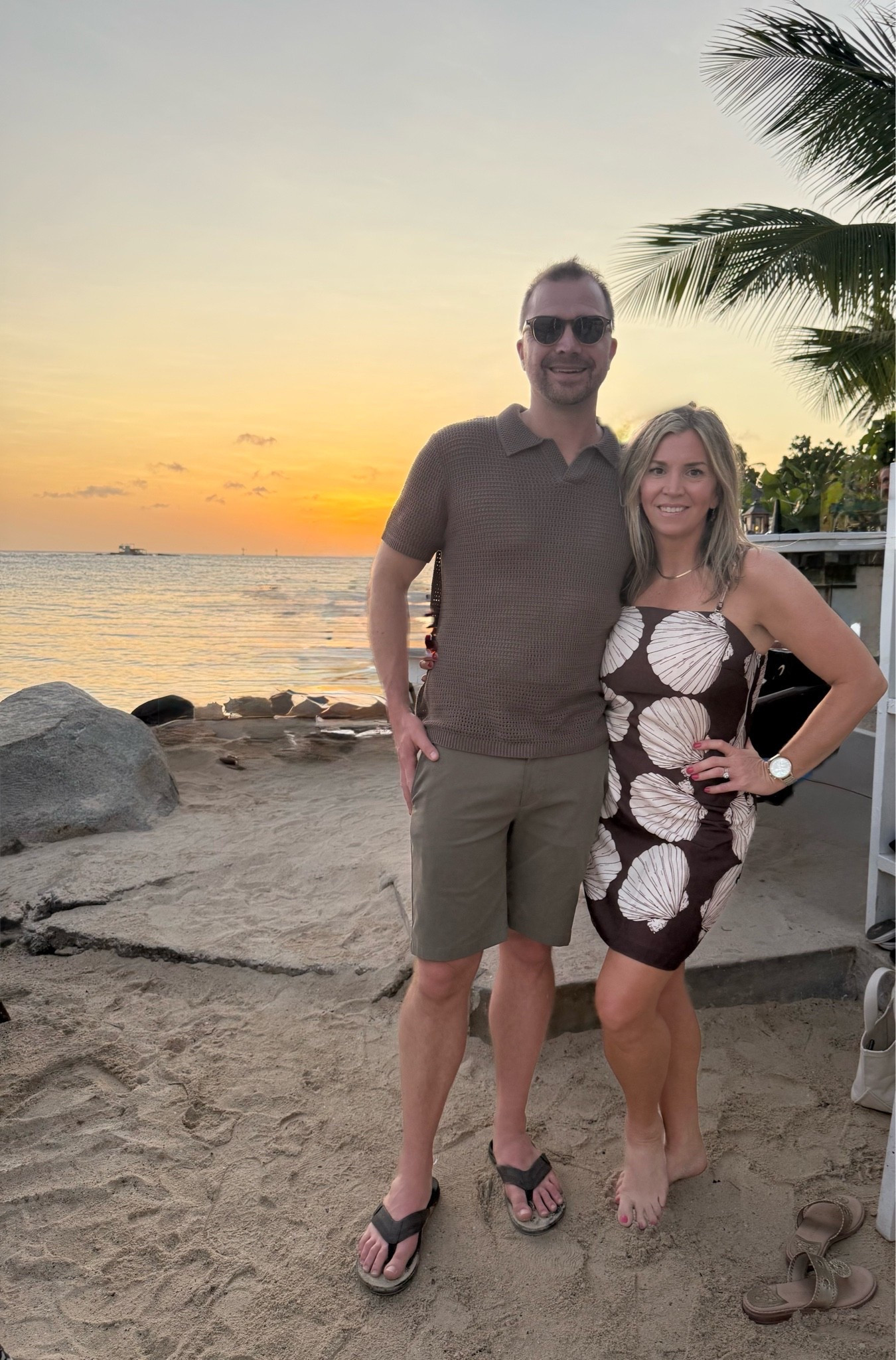 Sea shell beach dress