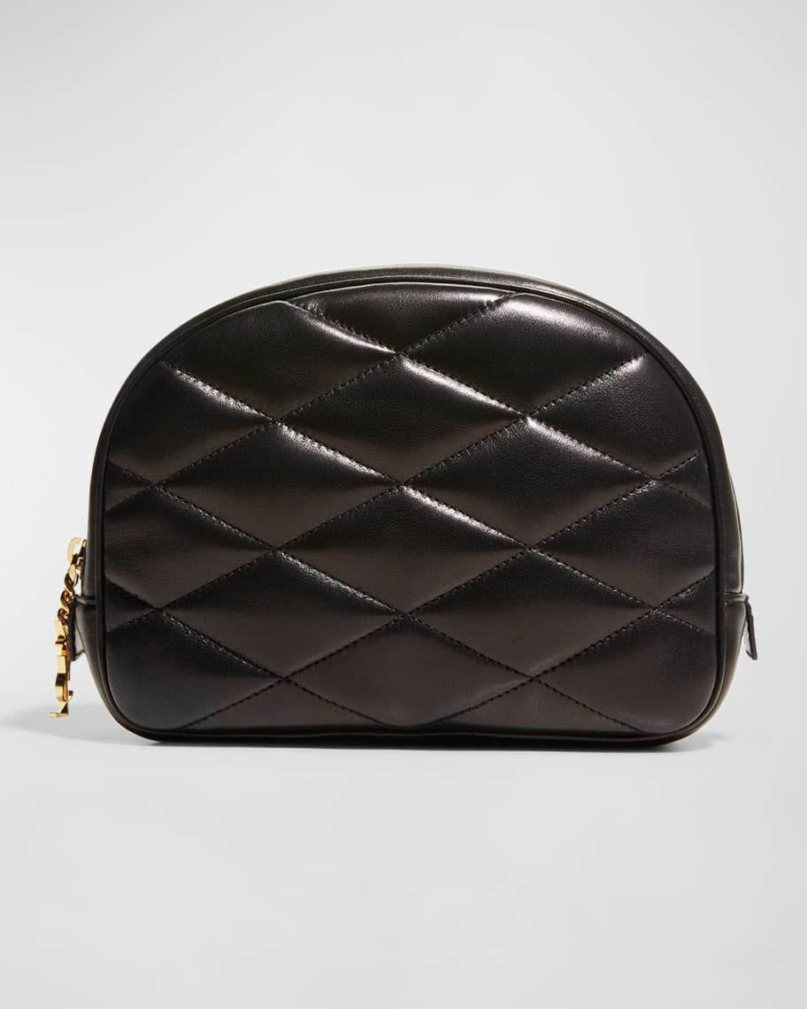 Saint Laurent Lolita Quilted Lambskin Cosmetics Pouch Bag | Neiman Marcus