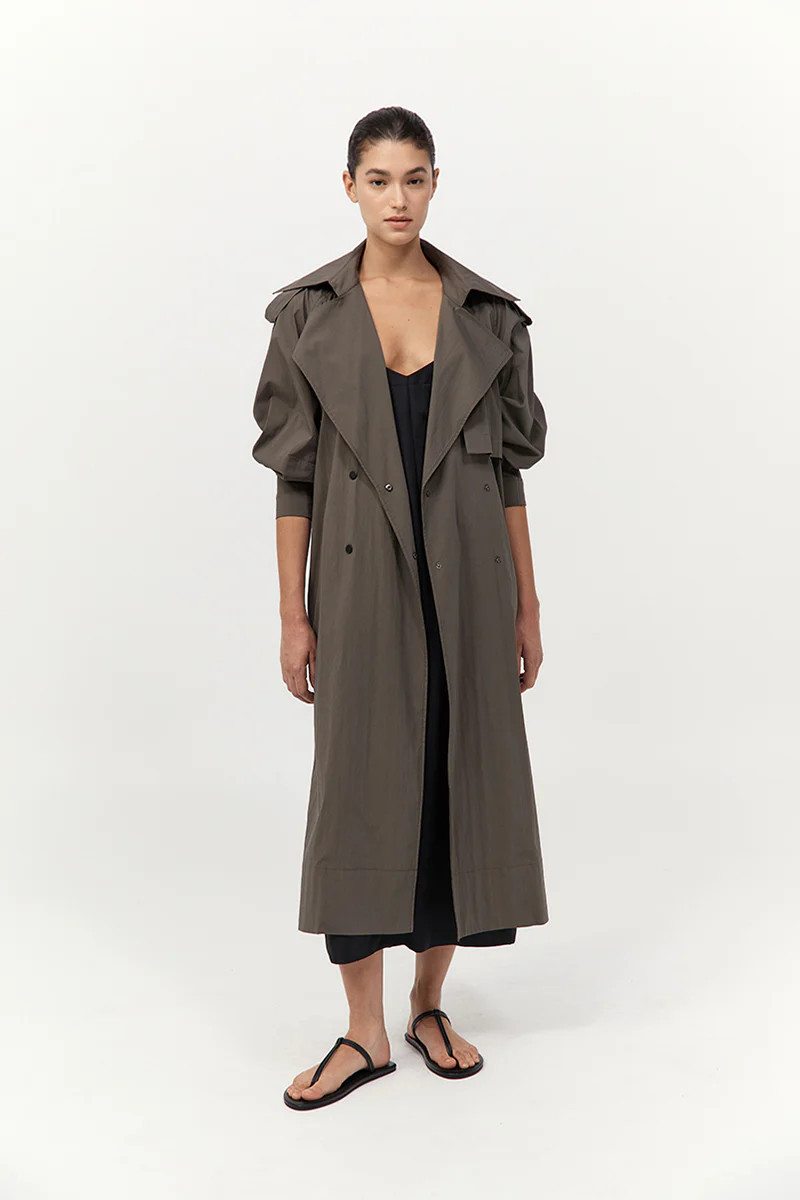 Relaxed Trench - Khaki | St. Agni (US, UK, EU)
