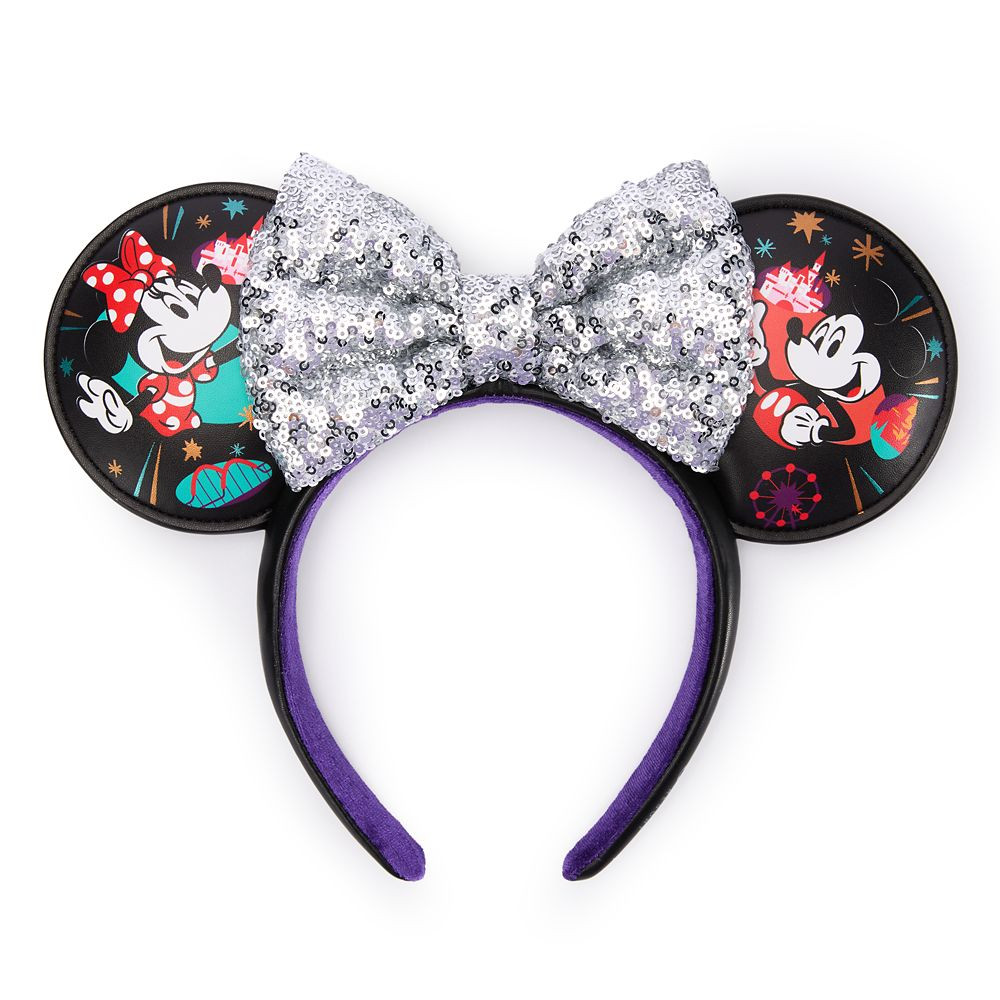 Minnie and Mickey Mouse Ear Headband for Adults – Disneyland 2026 | Disney Store