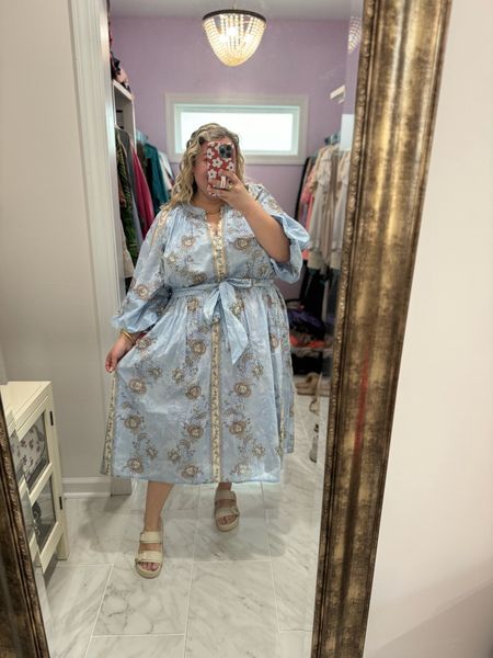 Happy Tuesday! This beautiful new dress is from Lane Bryant and the fit is PERFECTION! I love the balloon sleeves and pretty pattern. Shop it here! 

#LTKstyletip #LTKplussize #LTKfindsunder100