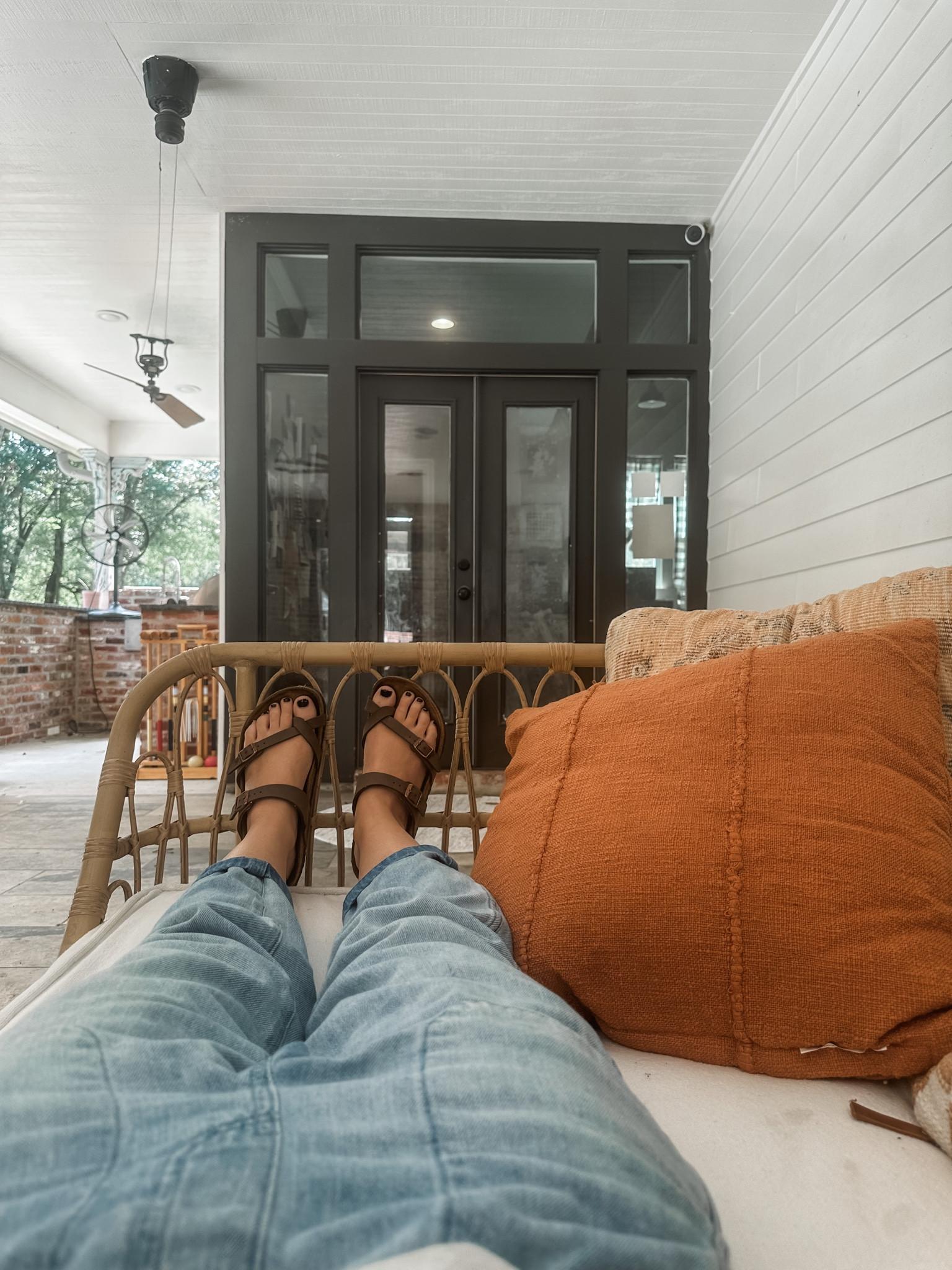 In Louisiana, you can wear sandals well into “fall.” There are just two seasons here, the core of the earth and a soggy and humid winter. There is no in between.