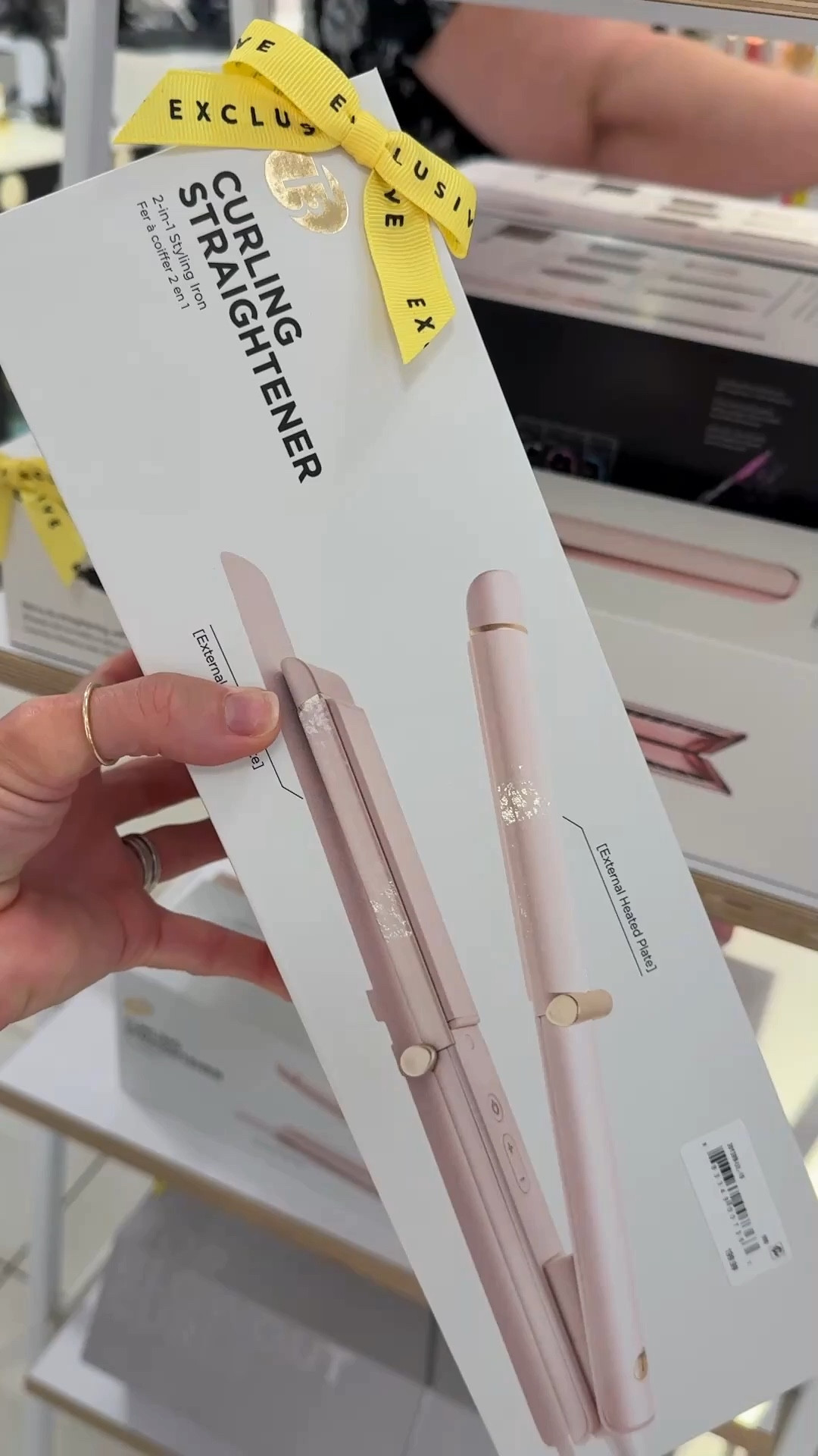 A two in one hair tool! Curl or straighten your hair. This would make a great gift! One of my favorite brands gives you a bouncy and flawless look!￼

#LTKSaleAlert #LTKBeauty #LTKOver40