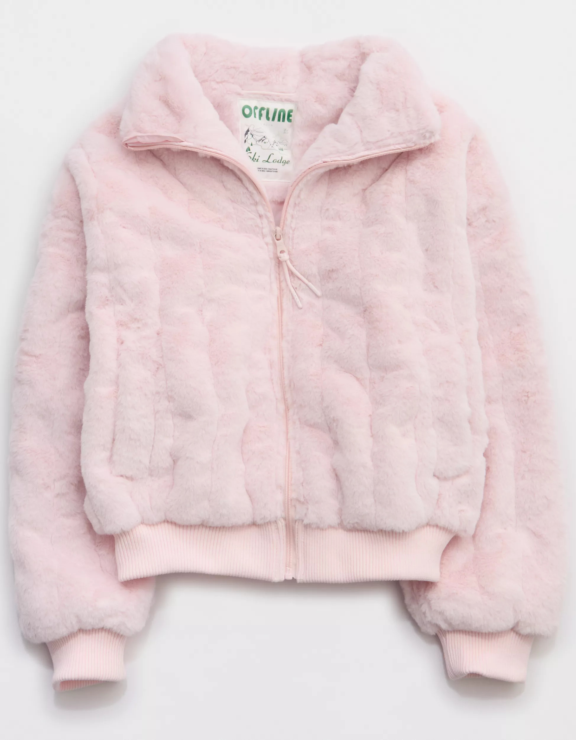 OFFLINE By Aerie Faux Fur Full Zip Jacket | Aerie