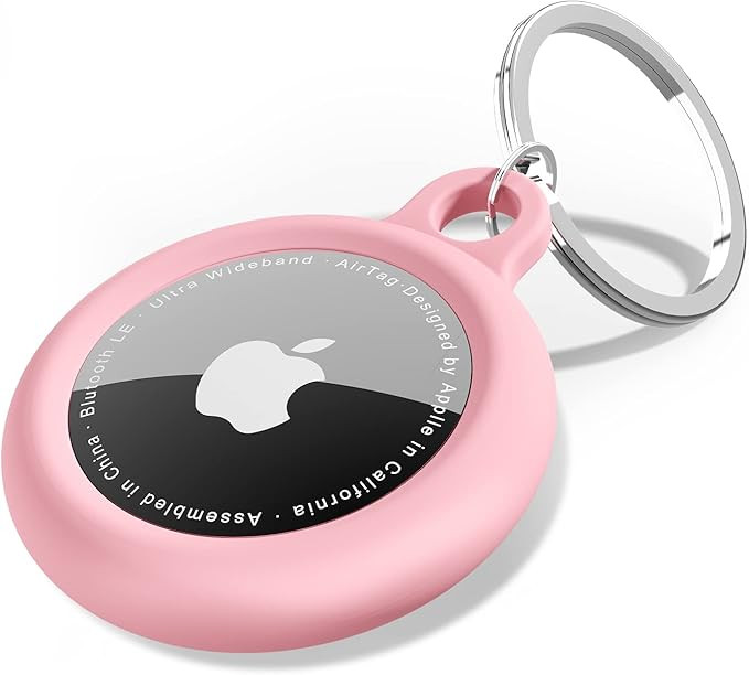 Oakxco for Airtag Keychain Silicone, Airtag Holder with Key Ring, Air Tag Cover Cute Accessories ... | Amazon (US)
